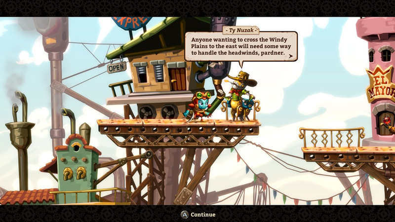 Illustration for article titled SteamWorld Dig 2 Borrowed From Classic American Westerns